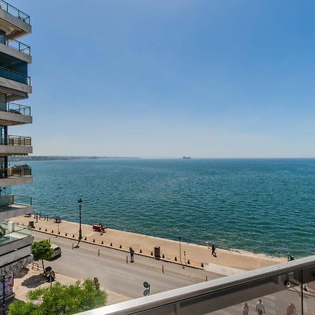 Luxury Sea View Retreat Apartment Tesalonika Bagian luar foto