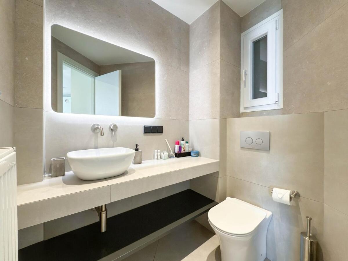 Luxury Sea View Retreat Apartment Tesalonika Bagian luar foto