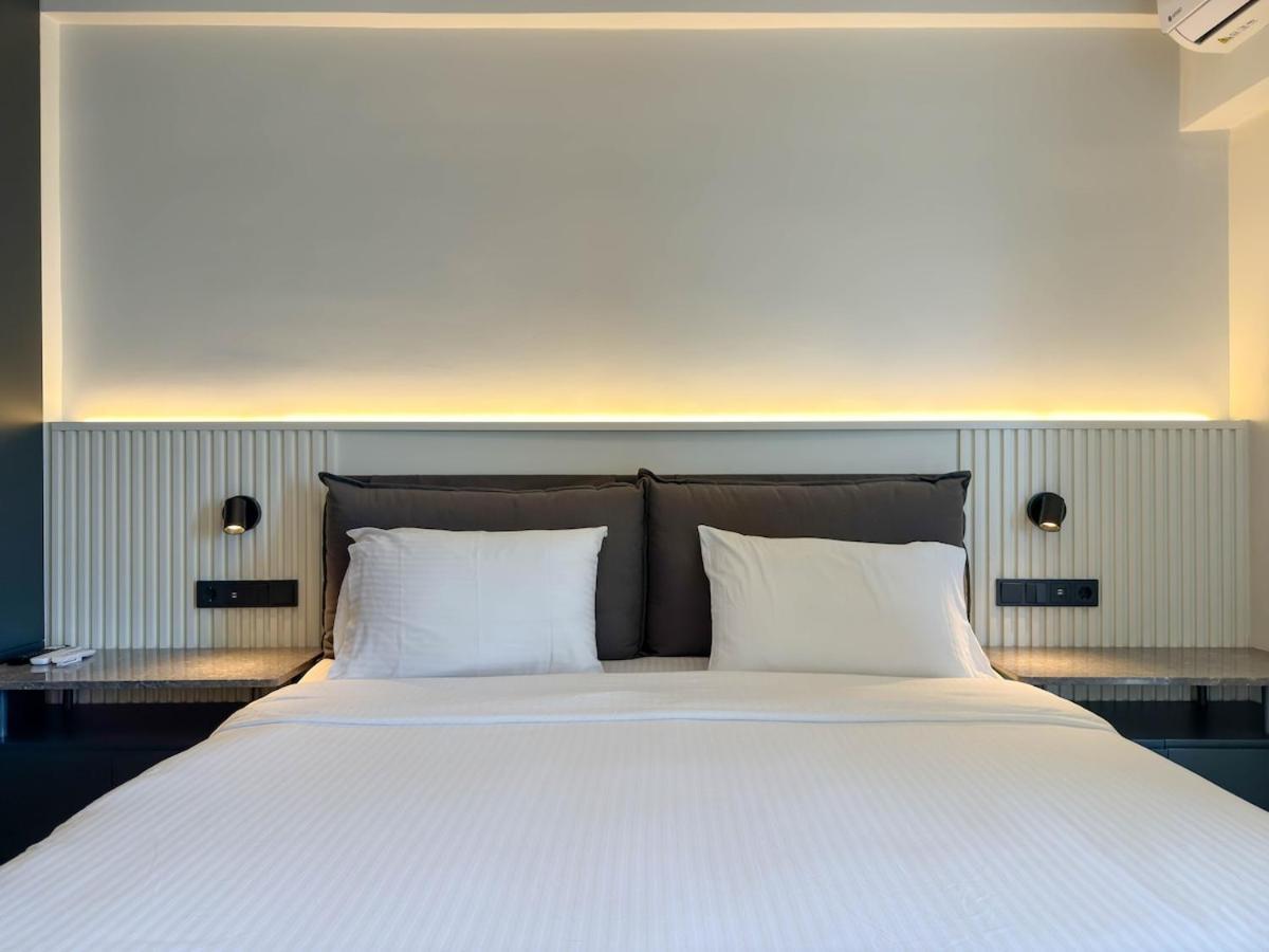 Luxury Sea View Retreat Apartment Tesalonika Bagian luar foto